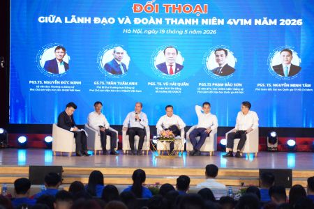Đoàn thanh niên Viện Hàn lâm Khoa học và Công nghệ Việt Nam phối hợp tổ chức Hội nghị đối thoại giữa Lãnh đạo và đoàn viên thanh niên 4V1M năm 2026