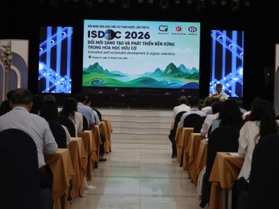ISDOC 2026: Đổi mới sáng tạo và phát triển bền vững trong hóa học hữu cơ