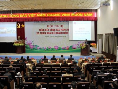 Viện Hàn lâm Khoa học và Công nghệ Việt Nam tổ chức Hội nghị Tổng kết trực tuyến công tác năm 2020 và triển khai kế hoạch năm 2021