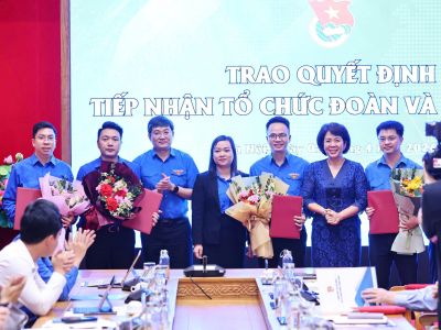 Đoàn TNCS Hồ Chí Minh Viện Hàn lâm Khoa học và Công nghệ Việt Nam chính thức trực thuộc Đoàn các Cơ quan Đảng Trung ương