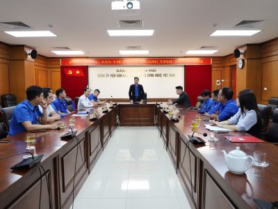 Hội nghị Ban Chấp hành mở rộng Đoàn Viện Hàn lâm Khoa học và Công nghệ Việt Nam thành công tốt đẹp