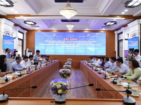 Hội nghị Tổng kết hoạt động phối hợp về KH&CN giai đoạn 2022-2025 và Ký kết Thỏa thuận hợp tác giữa Viện Hàn lâm Khoa học và Công nghệ Việt Nam với UBND thành phố Huế giai đoạn 2025-2030