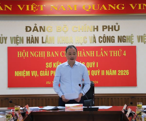 Sơ kết công tác Đảng quý I, nhiệm vụ giải pháp trọng tâm quý II năm 2026