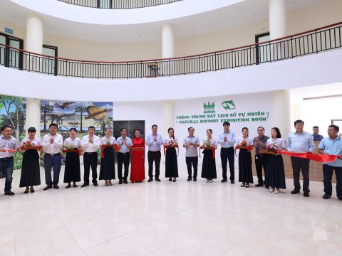 Khai trương Phòng trưng bày Lịch sử Tự nhiên tại Phong Điền, TP Huế