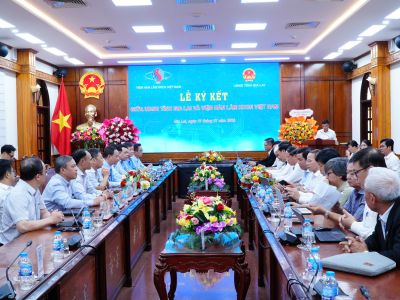 Viện Hàn lâm Khoa học và Công nghệ Việt Nam và UBND tỉnh Gia Lai ký kết thỏa thuận hợp tác giai đoạn 2026 – 2030
