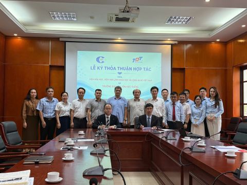 Ký kết Thỏa thuận hợp tác giữa Viện Hóa học và Trường Đại học Tôn Đức Thắng