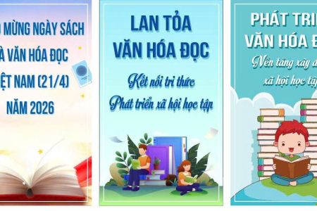 TUYÊN TRUYỀN NGÀY SÁCH VÀ VĂN HÓA ĐỌC VIỆT NAM 2026