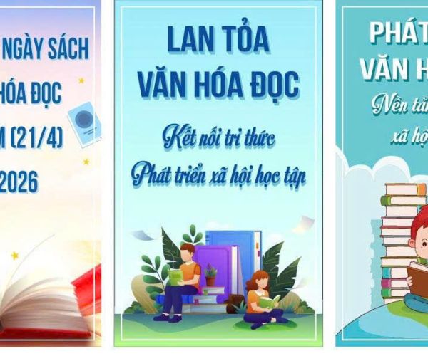 TUYÊN TRUYỀN NGÀY SÁCH VÀ VĂN HÓA ĐỌC VIỆT NAM 2026