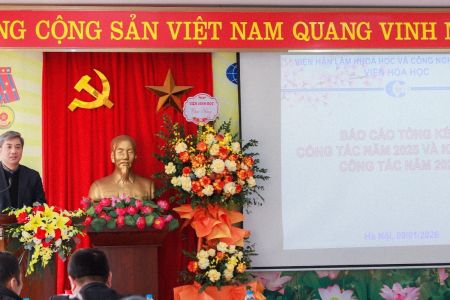 Viện Hóa học tổng kết công tác năm 2025, triển khai nhiệm vụ năm 2026